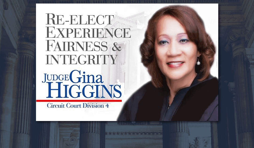 Judge Gina Higgins is running for Judge at Shelby County Circuit Court Division 4