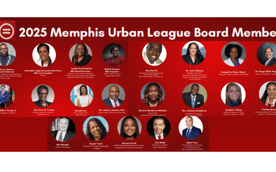 Memphis Urban League Announces New Board Members for 2025