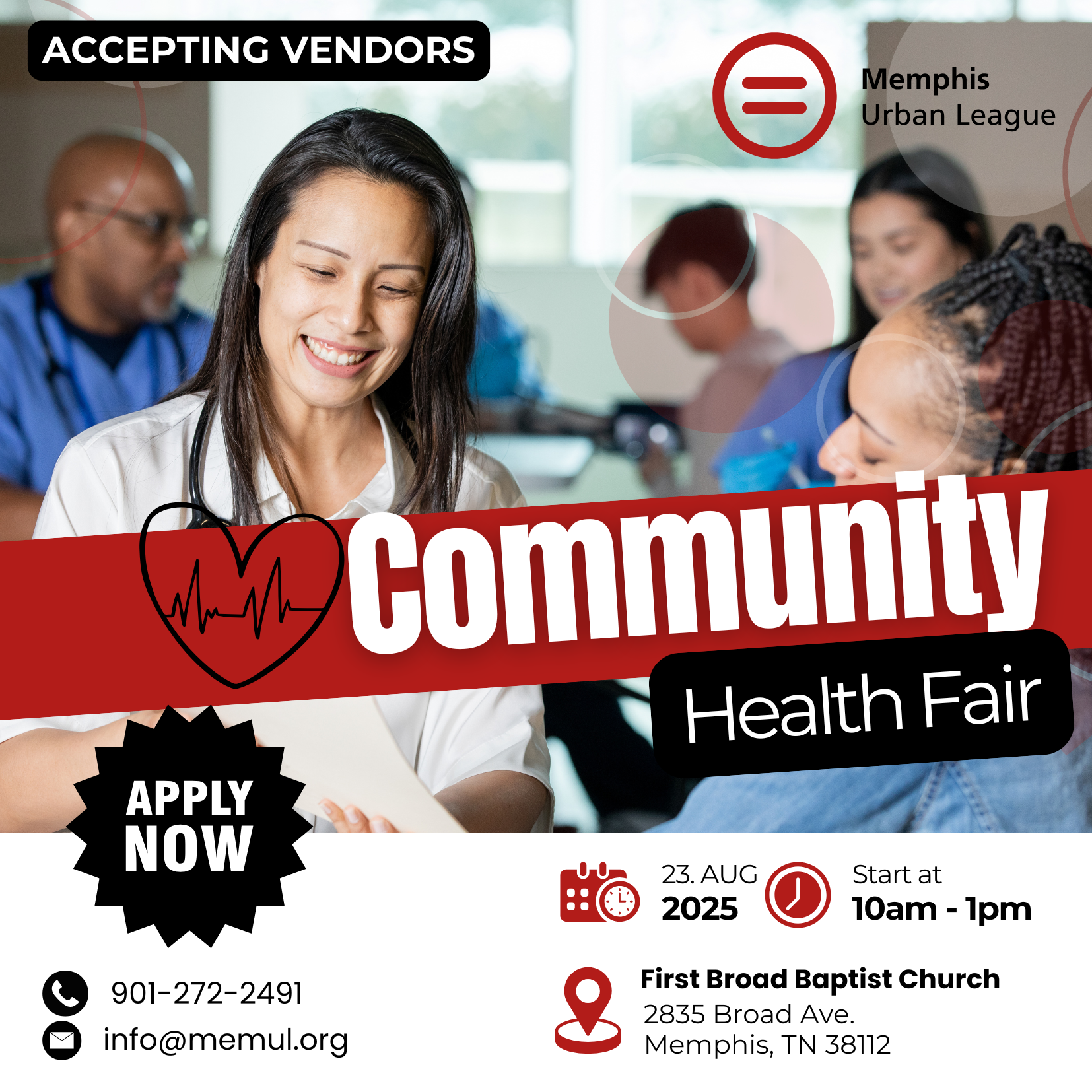 MUL COMMUNITY HEALTH FAIR VENDOR INVITE UPDATED